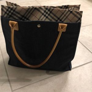 Burberry Denim Tote